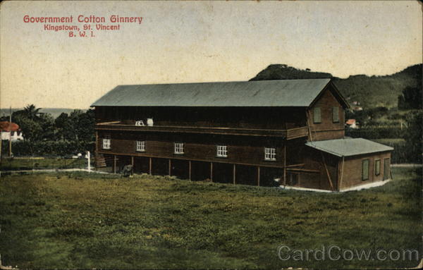 Government Cotton Ginnery Kingstown St. Vincent Caribbean Islands