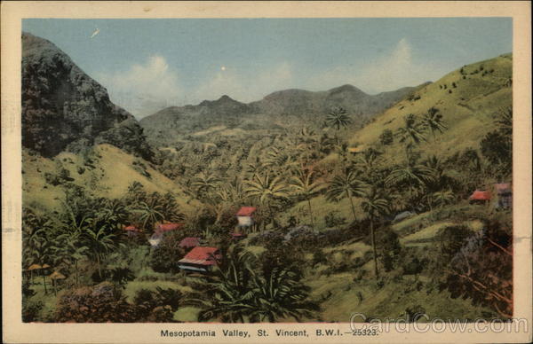 Mesopotamia Valley, St. Vincent, B.W.I. - 25323 Saint Vincent and the Grenadines