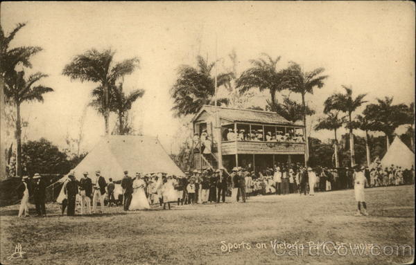 Sports on Victoria Park Castries St. Lucia Caribbean Islands