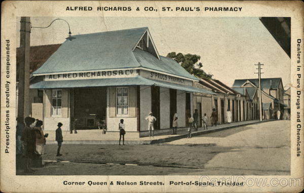 Alfred Richards & Co., St. Paul's Pharmacy Port-of-Spain Trinidad