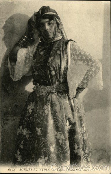 6154 Scènes et types. - Type d'Ouled-Naïl. - LL Algeria