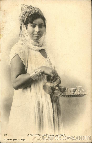 92 Algérie - Femme du Sud Algeria Africa