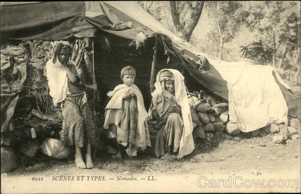 Scenes et Types - Nomades Arab