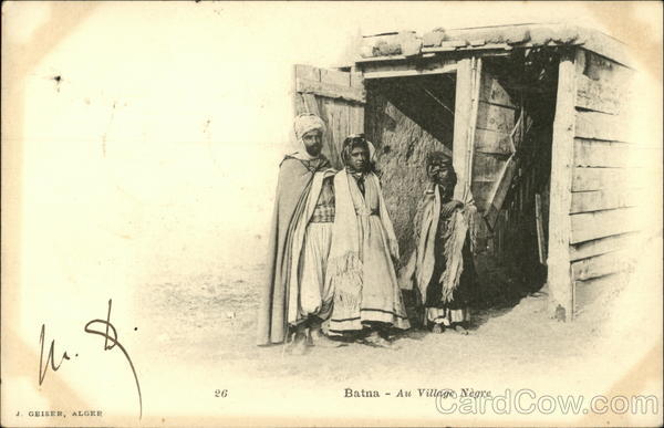 26 - Au Village Nègre Batna Algeria Africa