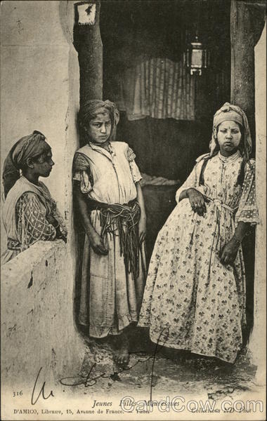 Jeunes Filles Mauresques Arab