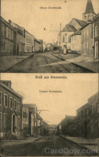 Obere und Untere Dorfstrasse Gressenich Germany