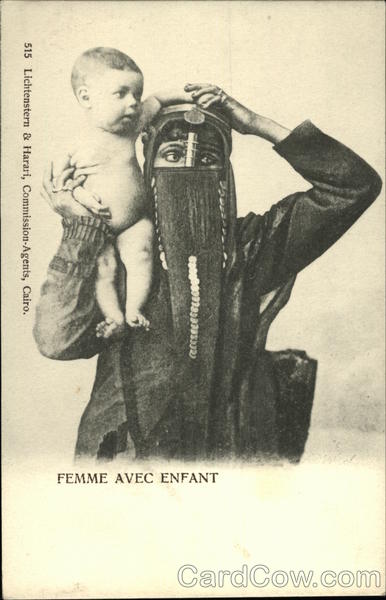 Femme Avec Enfant Egypt Africa
