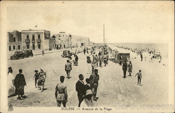 Avenue de la Plage Sousse Tunisia Africa