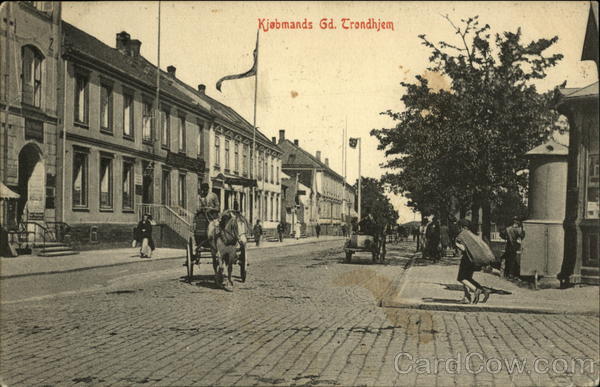 Kjøbmands Gd. Trondhjem Trondheim Norway