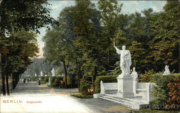 Siegesallee Berlin Germany
