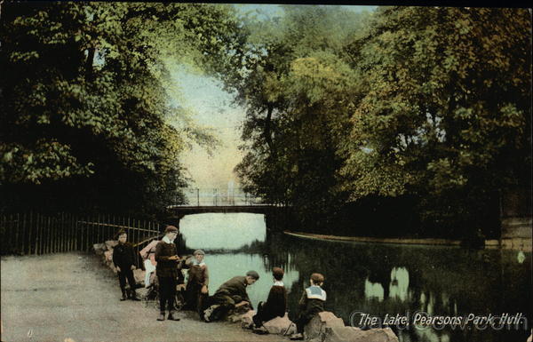 The Lake, Pearsons Park Hull England Yorkshire