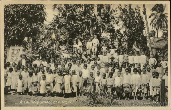 Country School Saint Kitts Caribbean Islands