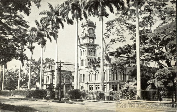 The Queen's Royal College Port-of-Spain Trinidad Caribbean Islands