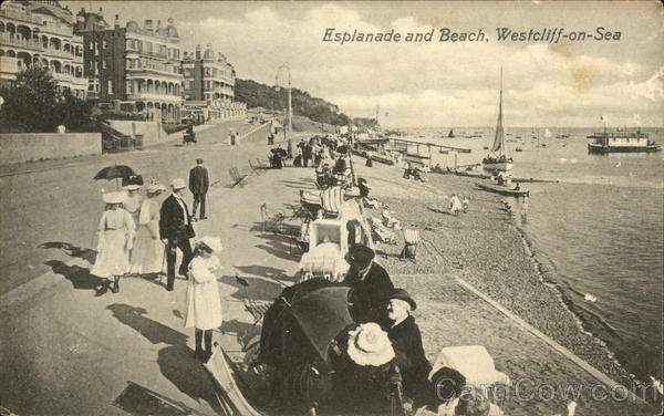 Esplanade and Beach Westcliff-on-Sea England