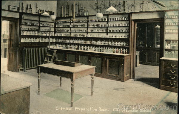 City of London School - Chemical Preparation Room England