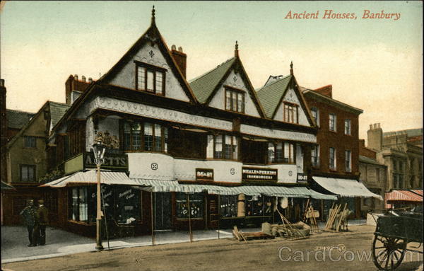 Ancient Houses Banbury England Oxfordshire