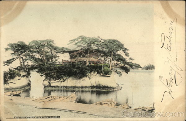 Matsushima inland sea godai church Japan