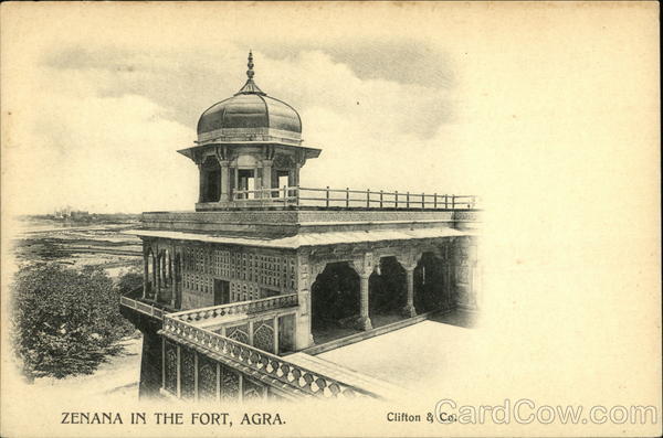 Zenana in the Fort Agra India