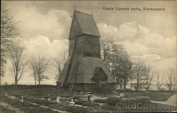 Gamla Uppsala kyrka, Klockstapeln Sweden