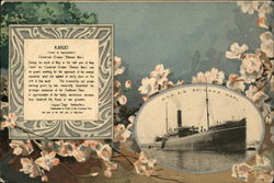 N.Y.K.S.S. Shinano Maru Postcard