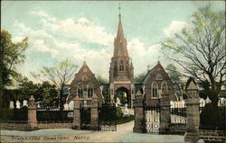 Stapleford Cemetery Postcard
