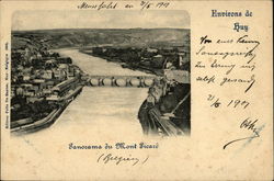 Environs de Huy - Panorama du Mont Picard Postcard