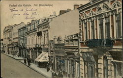 Str. Domneasca Galati, Romania Eastern Europe Postcard Postcard