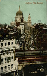 Ludgate Hill Postcard