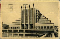 Exposition Universelle, Bruxelles 1935. Grand Palais Postcard