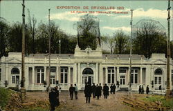 Exposition of 1910 - Le Palais des Travaux Feminins Postcard