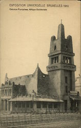 Exposition of 1910 - Colonias Francaises, Afrique Occidentale Postcard