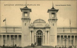 Exposition Universelle Bruxelles 1910 - Colonies françaises, Pavillon Postcard