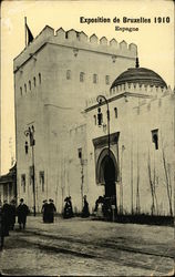 Exposition de Bruxelles 1910 - Espagne Postcard