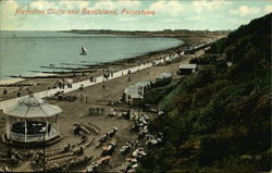 Hamilton Cliffs and Bandstand Postcard