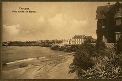 Cascaes. Vista tirada da estrada Postcard