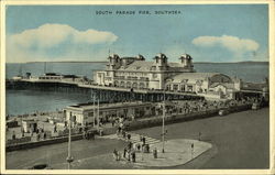 South Parade Pier Southsea, England Hampshire Postcard Postcard