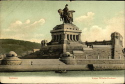 Coblenz, Kaiser Wilhelm-Denkmal Koblenz, Germany Postcard Postcard