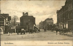 Kirkdale and Railway Station Postcard