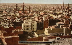 View of Cairo from stereograph copyright 1901 by H.C. White Co Egypt Africa Postcard Postcard