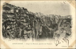 Gorges du Rhummel, Quartier des Tanneurs Postcard