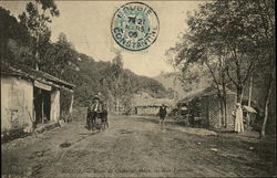 Bougie - Route du Chabet-el-Abkra, les deux fontaines Postcard