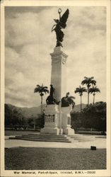 War Memorial Port-of-Spain, Trinidad Caribbean Islands Postcard Postcard