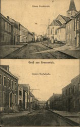 Obere und Untere Dorfstrasse Postcard