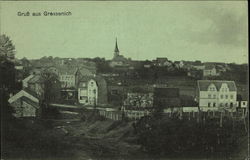 View of Town Postcard
