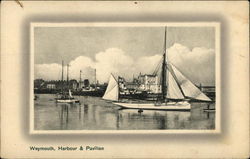 Harbour & Pavilion Weymouth, England Dorset Postcard Postcard