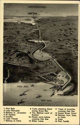 Suez Canal Postcard