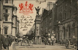 The Griffin, Fleet Street Postcard