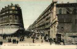 La Rue de la Republique Postcard