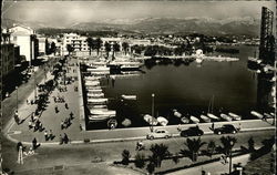General View of the Port Postcard