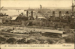 Ferryville - Sidi-Abdallah - Vue générale des Bassins Postcard